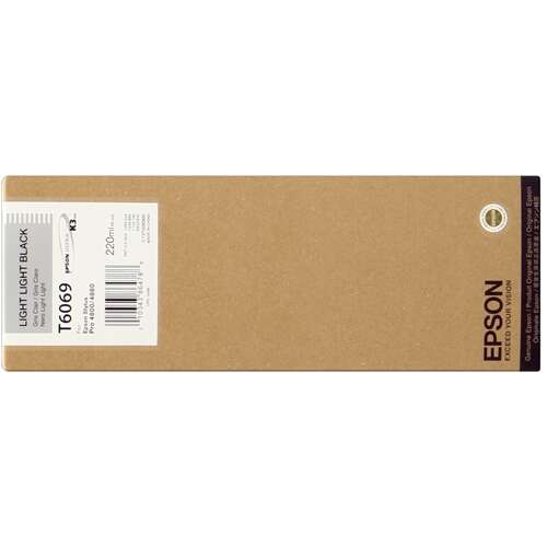 Epson T6069 Negro Light Light Cartucho de Tinta Original - C13T606900. 220 ml