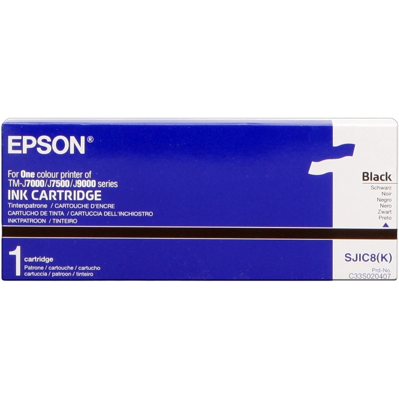 Epson SJIC8(K) Negro Cartucho de Tinta Original - C33S020407