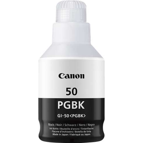 Canon GI50 Black Original Ink Bottle - GI50PGBK/3386C001