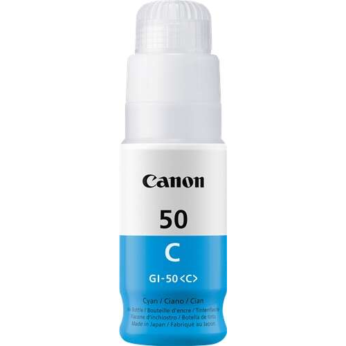 Canon GI50 Cyan Original Ink Bottle - GI50C/3403C001