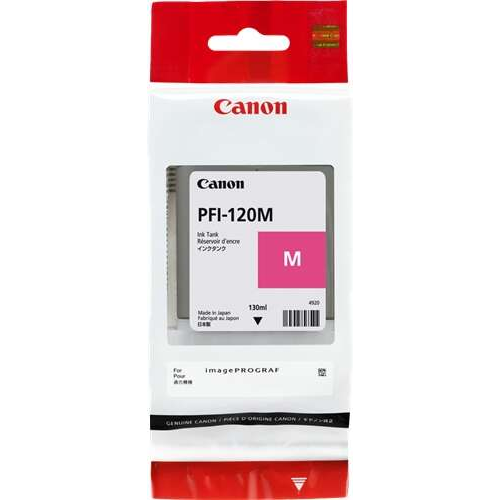 Canon PFI120 Magenta Original Ink Cartridge - 2887C001