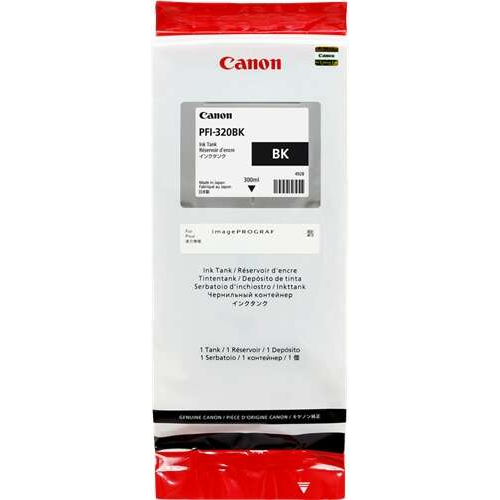 Canon PFI320 Negro Cartucho de Tinta Original - 2890C001. 300 ml