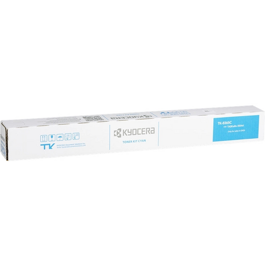 Kyocera TK8365 Cyan Cartucho de Toner Original - 1T02YPCNL0/TK8365C. 12.000 Paginas