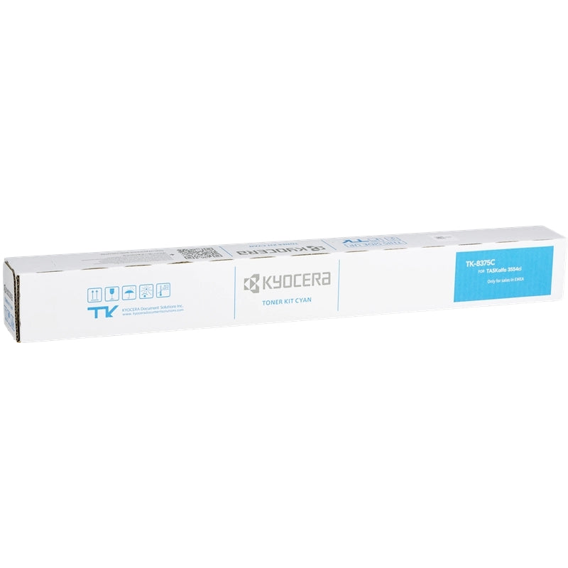 Kyocera TK8375 Cyan Original Toner Cartridge - 1T02XDCNL0/TK8375C