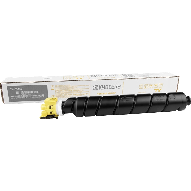 Kyocera TK8545 Amarillo Cartucho de Toner Original - 1T02YMANL0/TK8545Y. 25.000 Paginas