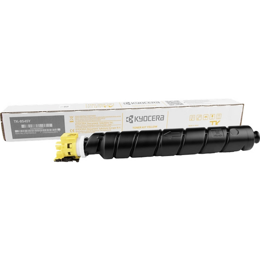 Kyocera TK8545 Amarillo Cartucho de Toner Original - 1T02YMANL0/TK8545Y. 25.000 Paginas