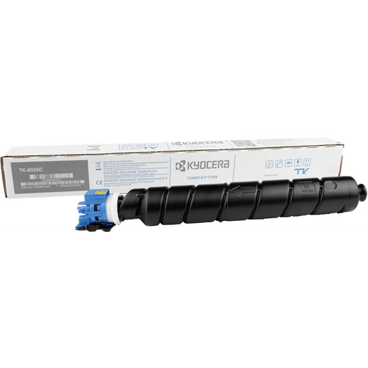 Kyocera TK8555 Cyan Cartucho de Toner Original - 1T02XCCNL0/TK8555C. 24.000 Paginas