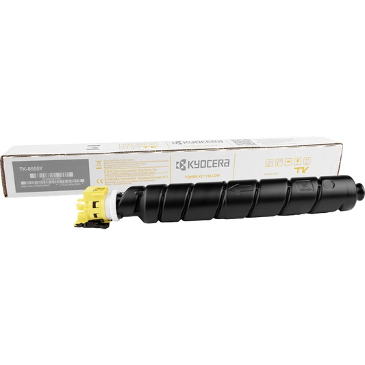 Kyocera TK8555 Amarillo Cartucho de Toner Original - 1T02XCANL0/TK8555Y. 24.000 Paginas