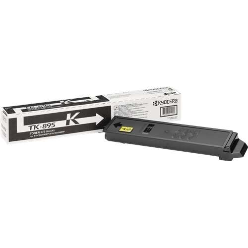 Kyocera TK895 Negro Cartucho de Toner Original - 1T02K00NL0/TK895K. 12.000 Paginas