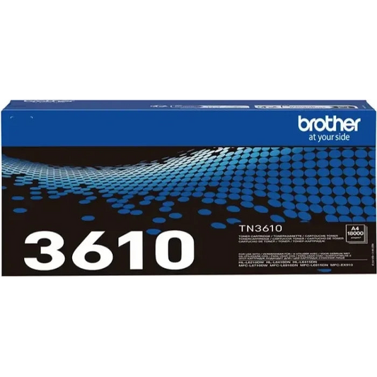 Brother TN3610 Negro Cartucho de Toner Original - TN3610. 18.000 Paginas