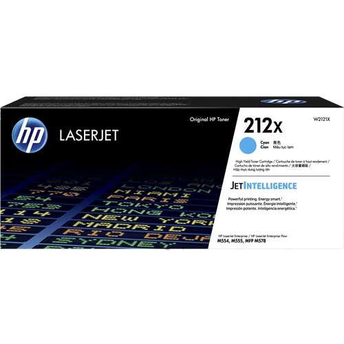 HP W2121X Cyan Cartucho de Toner Original - 212X. 10.000 Paginas