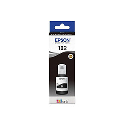 Epson 102 Black Original Pigment Ink Bottle - C13T03R140