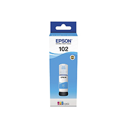 Epson 102 Cyan Botella de Tinta Original - C13T03R240. 6.000 Paginas