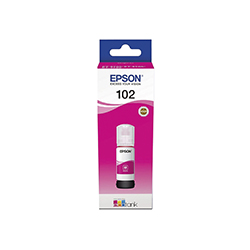 Epson 102 Magenta Botella de Tinta Original - C13T03R340. 6.000 Paginas