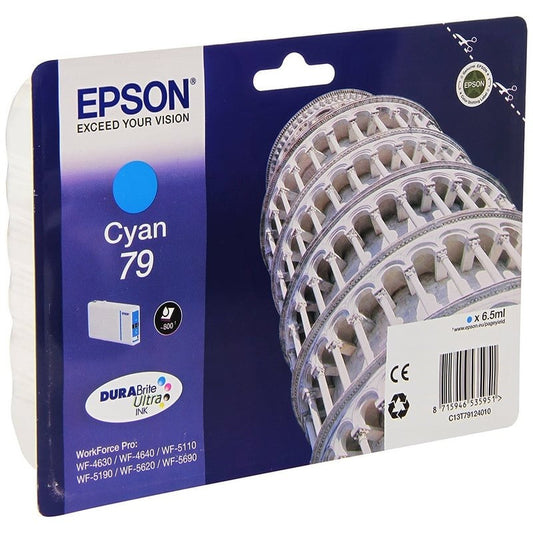 Epson 107 Cyan Botella de Tinta Original - C13T09B240. 70 ml