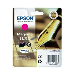 Epson T1633 Magenta Cartucho de Tinta Original - C13T16334012. 6.5 ml