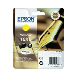 Epson T1634 Amarillo Cartucho de Tinta Original - C13T16344012. 6.5 ml