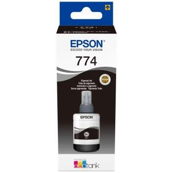 Epson T7741 Negro Botella de Tinta Pigmentada Original - C13T774140. 140 ml