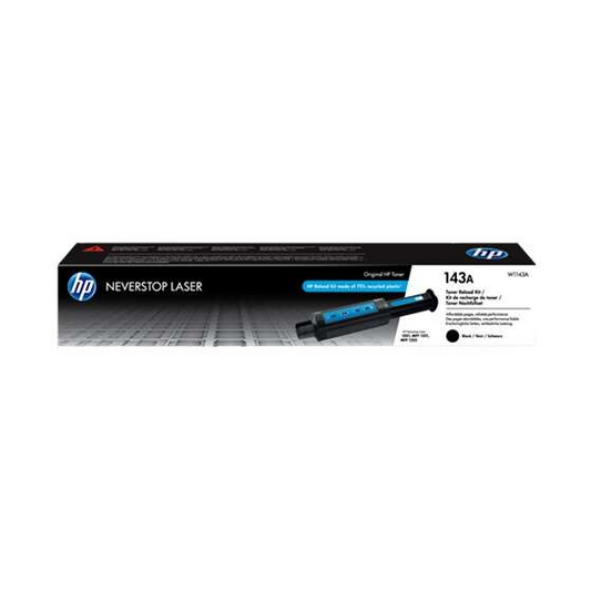 HP W1143A Negro Kit de Recarga de Toner Original - 143A. 2.500 Paginas