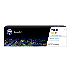 Toner 203a amarillo 1.300 paginas segun ISO/IEC 19798