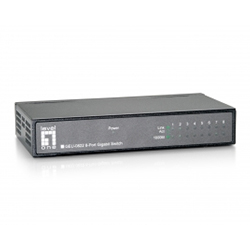 Switch 8 puertos RJ45 10/100/1000mbps sobremesa o pared