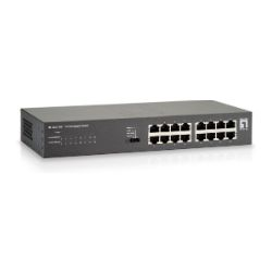 Switch 16 puertos RJ45 10/100/1000mbps rack 19 pulgadas