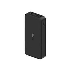 Powerbank 20000mah redmi fast charge negro,bateria de polimnero de litio, capacidad de la bateria 74wh 3.7v (20000mah),puertos de entrada micro USB/USB-c, puertos de salida USB-A x2.