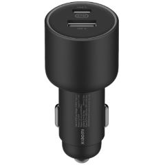 Cargador USB 67w para coche 1 x USB-C 1 x USB-A compatible con carga para smartphone