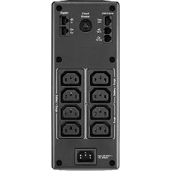 UPS pro 1300 1300va 780w 230v line interactive formato torre lcd 6xIEC 320 c13 bateria de reserva 2xIEC jumpers peso 12 KG