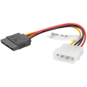 Adaptador desde molex macho a SATA hembra