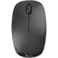 Raton fog inalambrico con receptor USB nano optico 2 botones 1.000dpi ambidiestro negro
