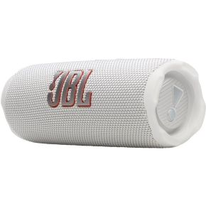 Altavoces 1.0 flip 7 bluetooth 35w bateria  autonomia de 16 horas resistente al agua conexion de varios altavoces con auracast color blanco