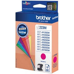 Tinta lc223m magenta 550 paginas segun ISO/IEC 24711
