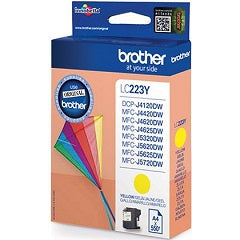 Tinta lc223y amarillo 550 paginas segun ISO/IEC 24711