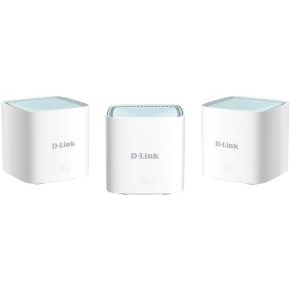 Punto acceso interior mesh WIFI 6 eagle pro ax1500 2.4ghz 5ghz amplia senyal hasta 370 metros cuadrados 2 puertos RJ45 pack 3 unidades aistente virtual amazon alex y google assistant