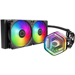 Refrigeracion liquida 2 ventiladores masterliquid 240 atmos argb socket lga INTEL 1200/ 1150/ 1151/ 1155/ 1156/  1700 / am4/ am5