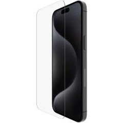 Protector de pantalla cristal templado para IPHONE 16pro max proteccion antibacteriano, resistente a impactos, resistente a rayones.