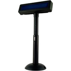 Visor TPV pd-2800iiun USB negro 2 lineas x 20 caracteres fluorescente