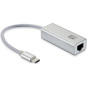 Adaptador desde USB-C macho a ethernet hembra 10/100/1000mbps