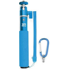 Accesorio camara deportiva lanza extensible big u-shot monochrome longitud de 29 a 94 cm color azul