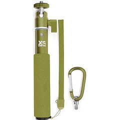 Accesorio camara deportiva lanza extensible big u-shot monochrome longitud de 29 a 94 cm color verde oscuro