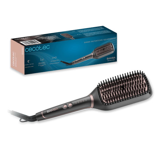 CECOTEC InstantCare SquareBrush Hair Straightening Brush (01913)