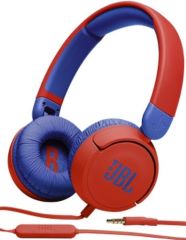 Auriculares de diadema infantiles jr310 con microfono mini jack 3.5mm longitud del cable 1m rojo y azul