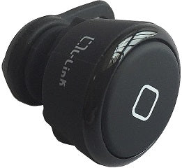 Auriculares intrauditivo monoaural con microfono bluetooth negro
