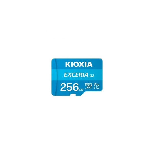 MEMORIA MICRO SD 256GB KIOXIA EXCERIA G2 U3 C10 + ADAPTADOR SD