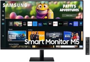 Monitor m5 32' smart tv multimedia FHD 1920x1080 60hz va 4ms 250cd/m2 3000:1 16:9 HDMI USB-A WIFI 5 bluetooth 4.2 altavoces VESA 100 x 100 negro