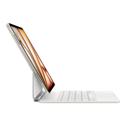 Apple Funda con teclado magic keyboard para IPAD air 13' m3, m2 blanco (MDFW4Y/A)