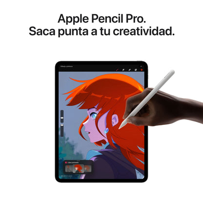 IPAD pro 13' chip m5 256gb WIFI vidrio estandar plata