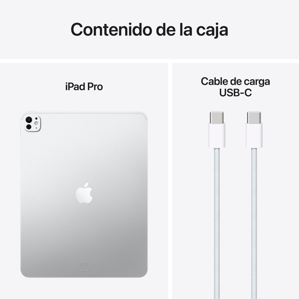 IPAD pro 13' chip m5 256gb WIFI vidrio estandar plata