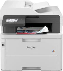 Impresora multifuncion laser LED color mfc-l3760cdw a4 600x600ppp 26ppm USB 2.0 WIFI ethernet impresion duplex bandeja entrada papel 250 hojas ADF 50 hojas FAX WIFI direct conexion movil y cloud volumen mensual hasta 3.000 paginas peso 20.20kg
